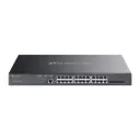 Omada 24-Port Gigabit and 4-Port 10GE SFP+ L2+ Managed Switch with 24-Port PoE+ SG3428XMP