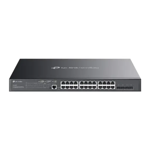 [SG3428XMP] Omada 24-Port Gigabit and 4-Port 10GE SFP+ L2+ Managed Switch with 24-Port PoE+ SG3428XMP